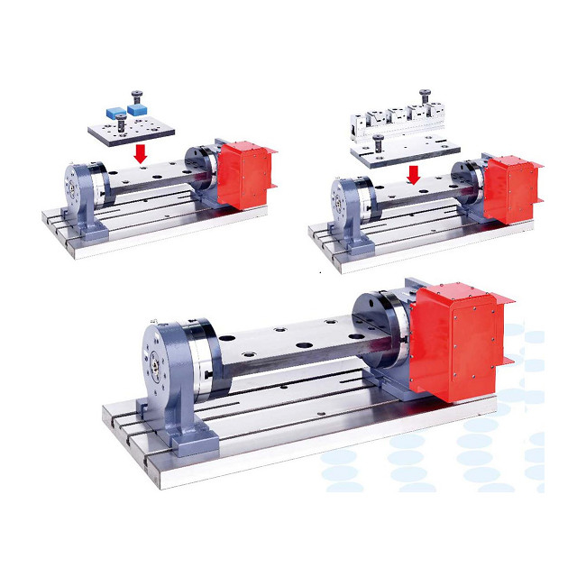 BLS QUICK CHANGE TYPE VISE WITH THE 4TH AXIS